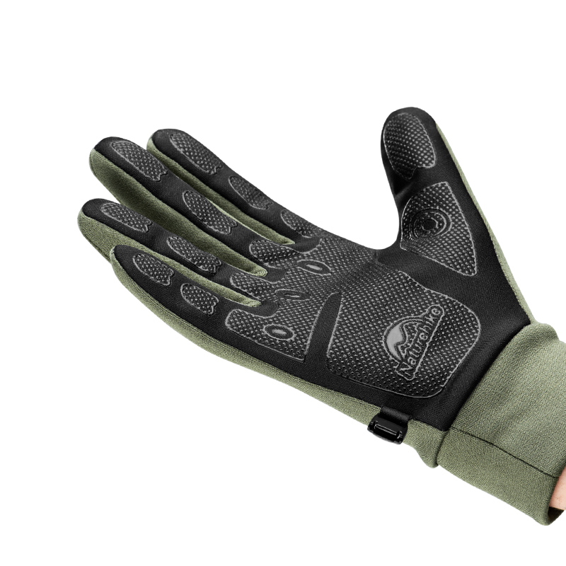 Naturehike protišmykové rukavice GL10 - čierne